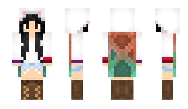 Minecraft skin SoyMara