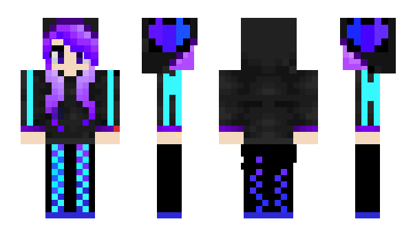 Minecraft скин по нику Anime_Anna