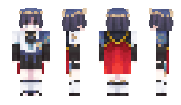 Minecraft скин по нику Yunifed