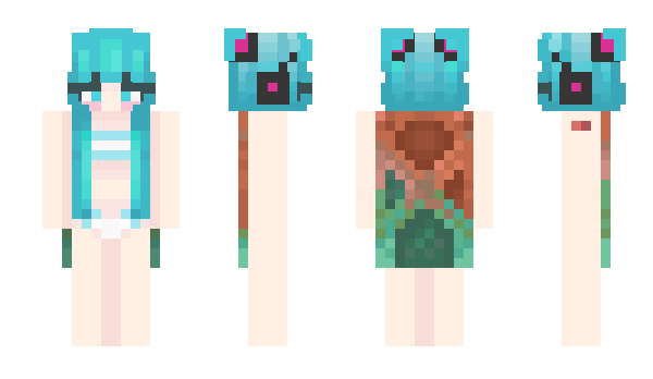 Minecraft skin Existensia