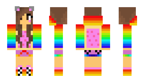 Minecraft skin bambie1602