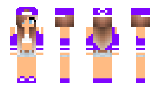 Minecraft skin PinkPuma