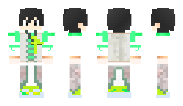 Minecraft skin GreenLin