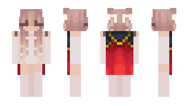 Minecraft skin LilyIsInLove