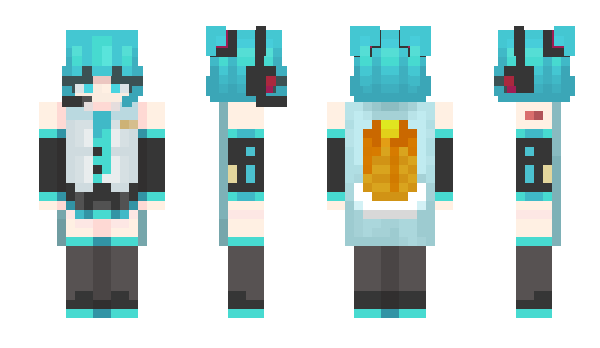 Minecraft скін по ніку Koueki