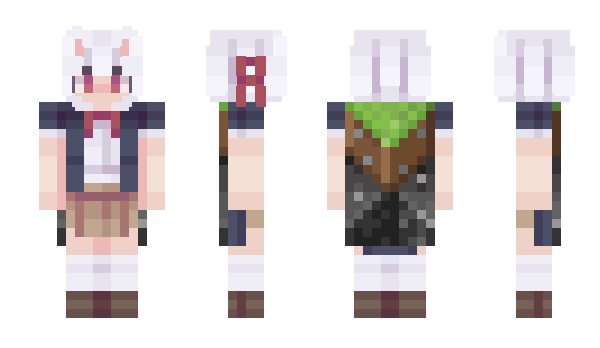 Minecraft skin YurinaMori