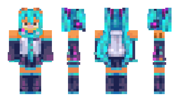 Minecraft skin gluemoth