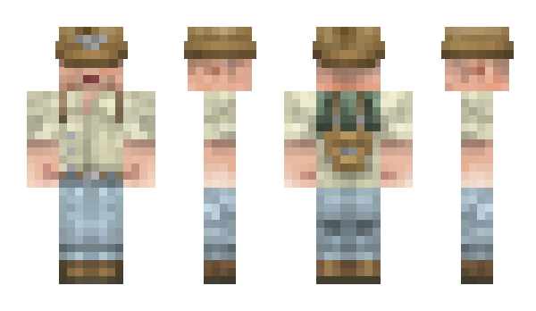 Minecraft skin Farmer__Steve