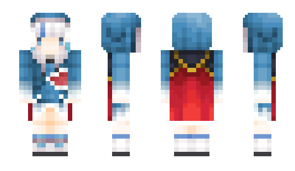 Minecraft skin zxa01