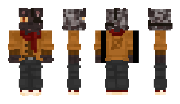 Minecraft skin Mouwsee