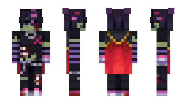 Minecraft skin raverzzz