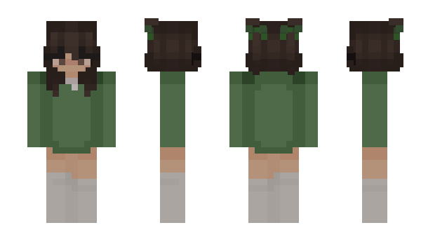 Minecraft skin Yuko779