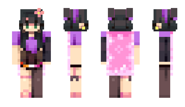 Minecraft skin claralemon