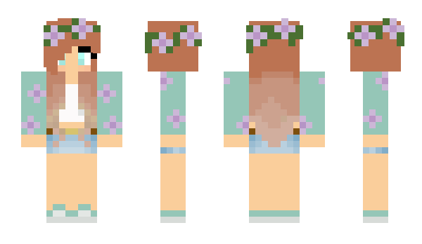 Minecraft skin Jewels_Julia