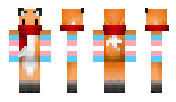 Minecraft скин по нику trans_furry