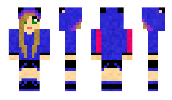Minecraft skin Aelir