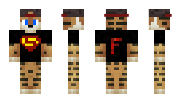 Minecraft skin FiredTea