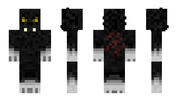 Minecraft skin blackpant