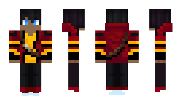 Minecraft skin RedArcherYT