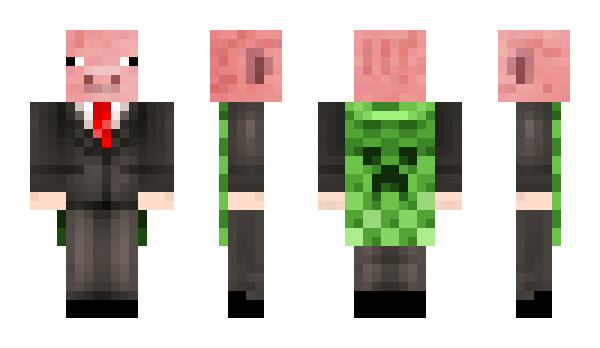 Minecraft skin PigAccount