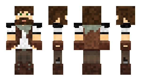 Minecraft skin Brousse_Lit