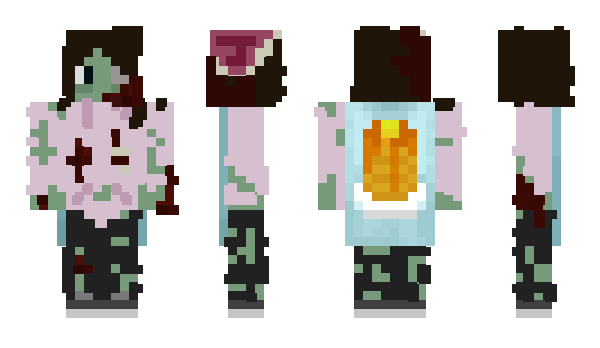 Minecraft скин по нику Haruki_Bloom