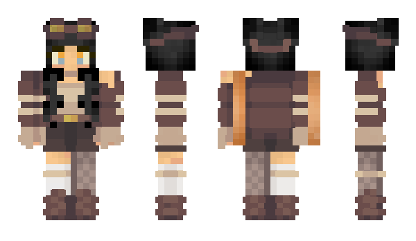 Minecraft skin Nutrua