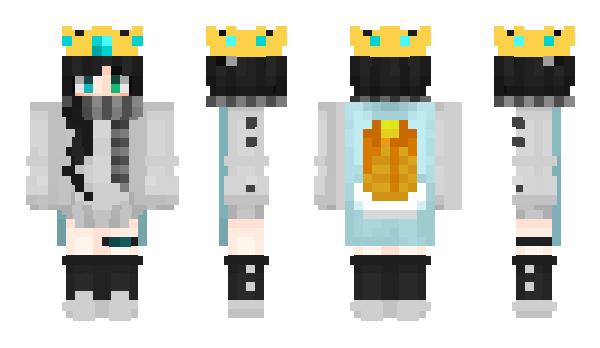 Minecraft скин по нику QueenGMR_