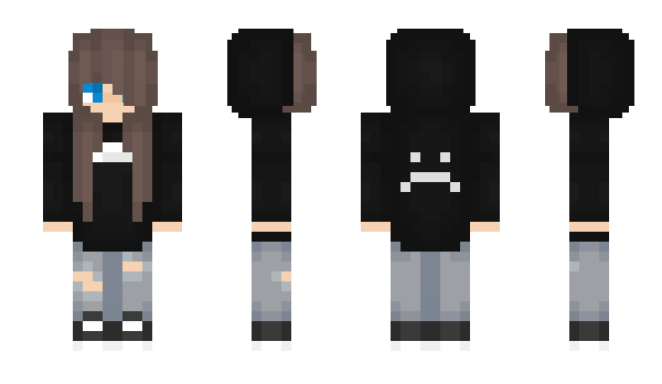 Minecraft skin WondahBTW