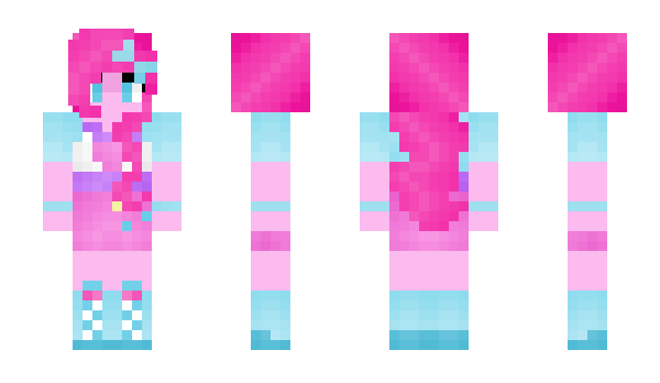 Minecraft skin PinkiePie2709