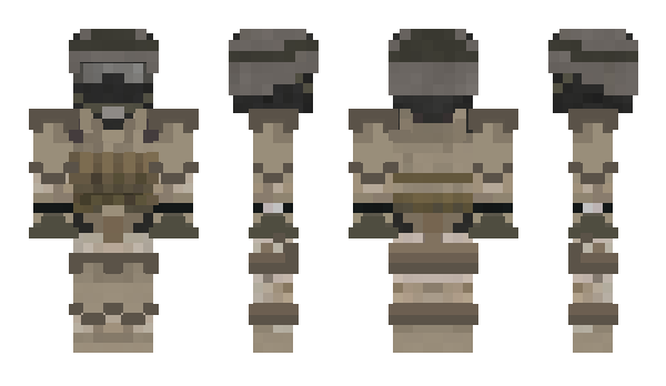 Minecraft skin STURMMANN