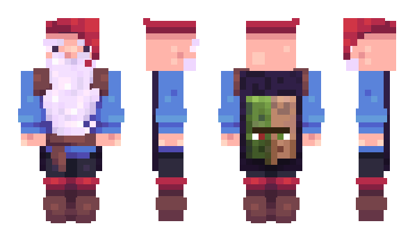Minecraft skin gnom0_