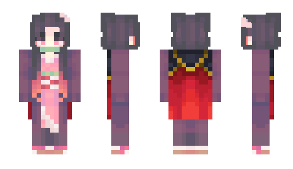 Minecraft skin MiraiiNET