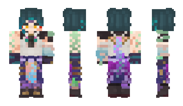 Minecraft skin Universidade