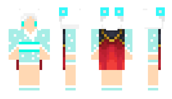 Minecraft skin KusoKyon_