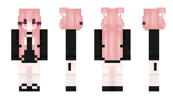 Minecraft skin Kitsuno