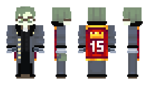 Minecraft skin badraks