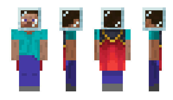 Minecraft skin ricito