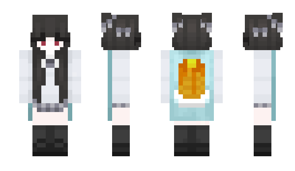 Minecraft скин по нику NinthTale
