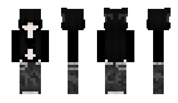 Minecraft skin esqueleta