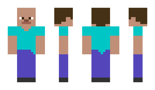 Minecraft skin NotchMinecraft