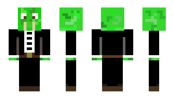 Minecraft skin Green_Guy_