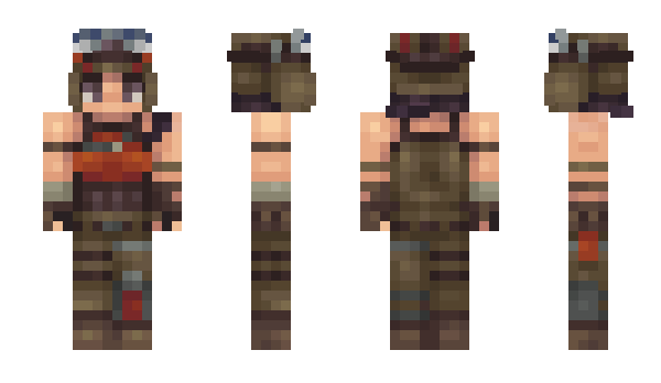 Minecraft skin bandanadee