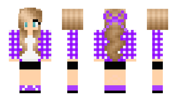Minecraft skin SwagGirl902