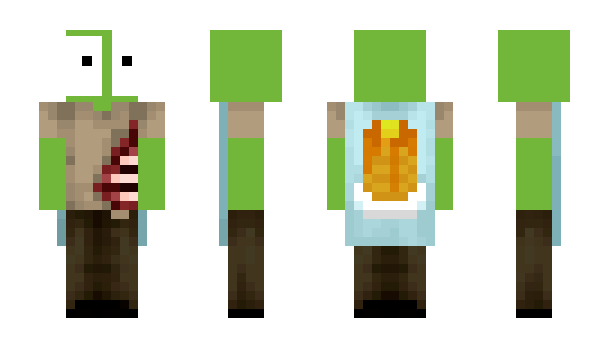 Minecraft skin edgelook