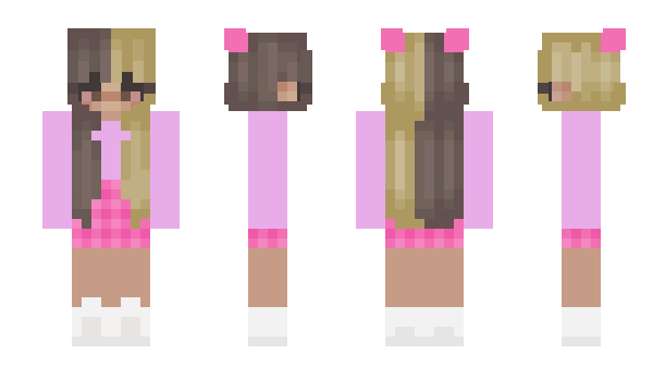 Minecraft skin QueenLuna