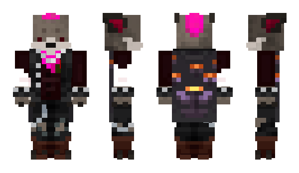 Minecraft скин по нику MonikFox69