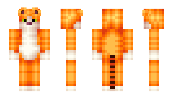 Minecraft skin cheeko