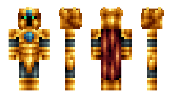 Minecraft skin Goldbreed