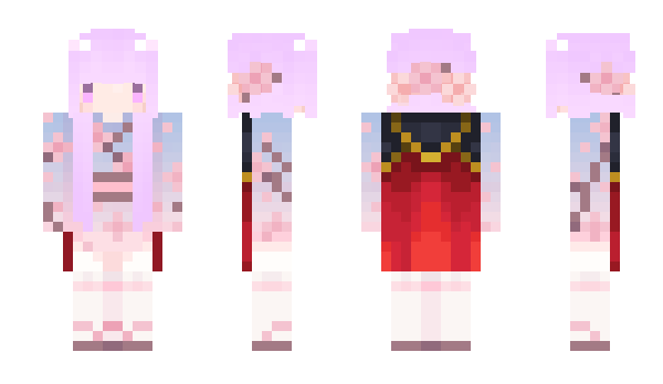 Minecraft скин по нику Hitsune_peko